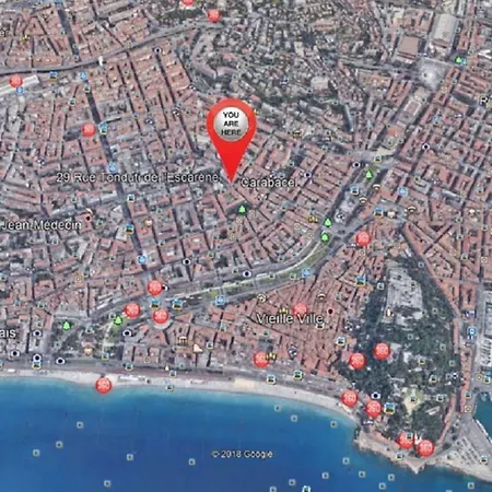 Art Deco Flat 45 M² Nice